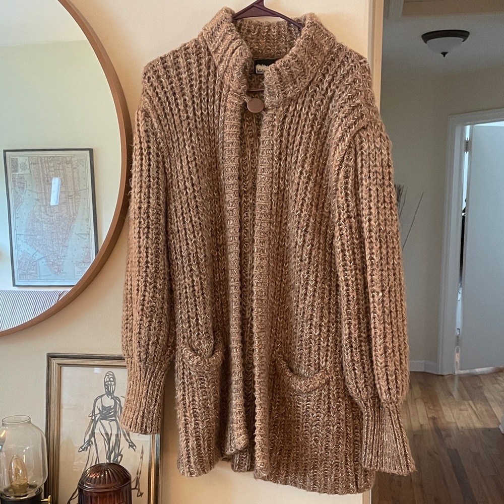 VINTAGE Bramble Lane Cozy Brown Knit Sweater